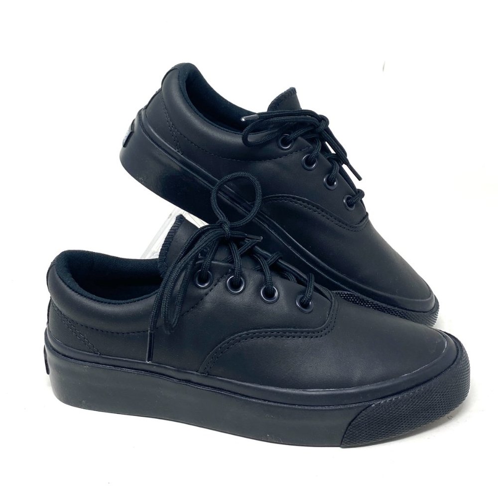 Converse SKID GRIP CVO Casual Leather Low Top Black Shoes Women Size 6.5 168914C - Picture 2 of 11